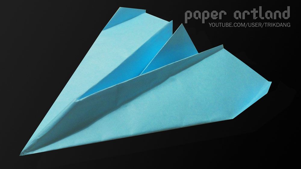 Paper Airplane Tutorial: Earth Fighter