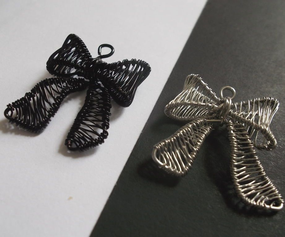 Woven Bow Charm