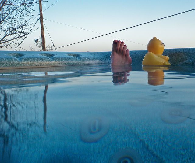 Enjoy the Luxury of a Garden Hot Tub