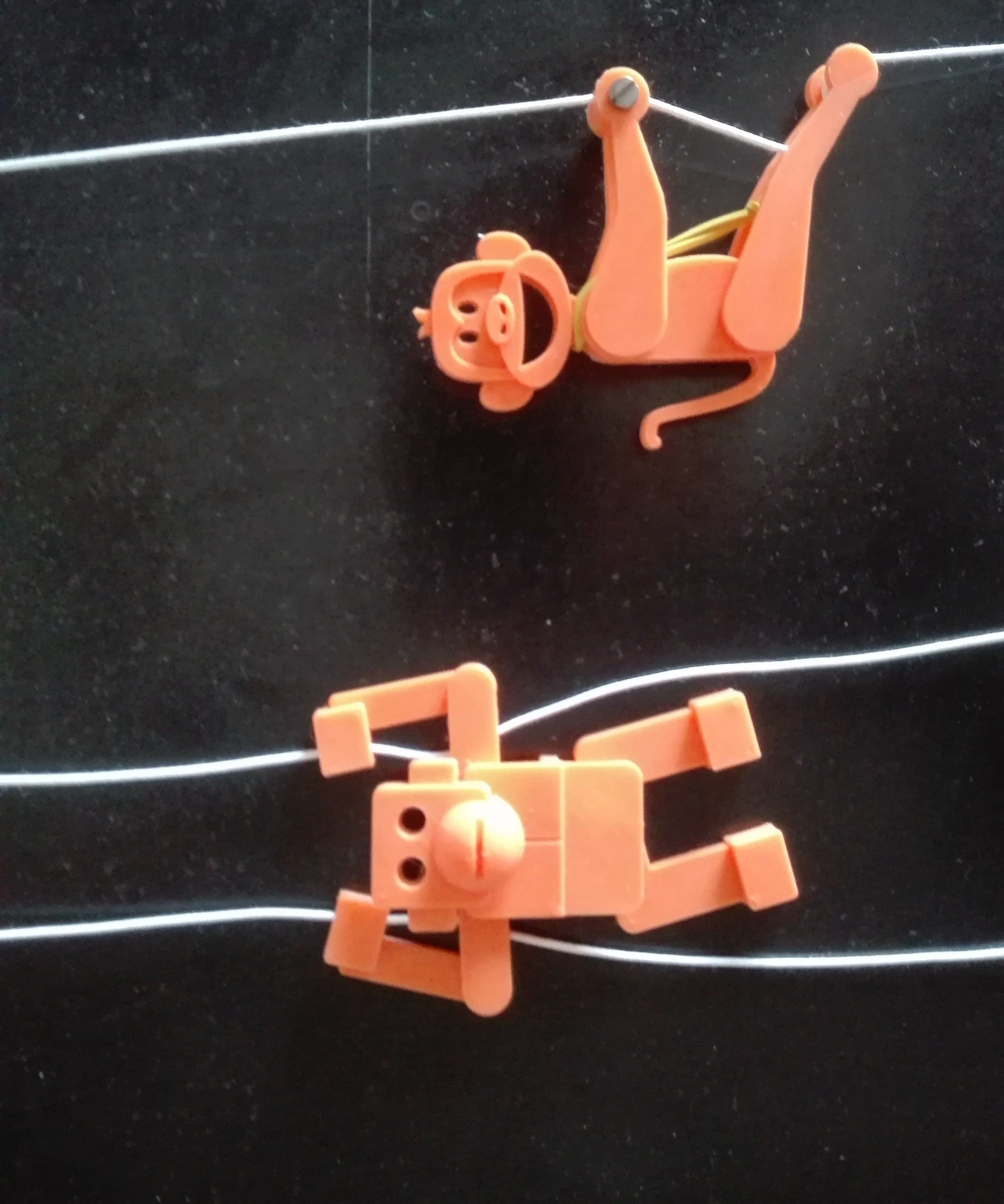 Climbing Monkeys (3D Printed Vintageinspired Toys) 10 Steps (with