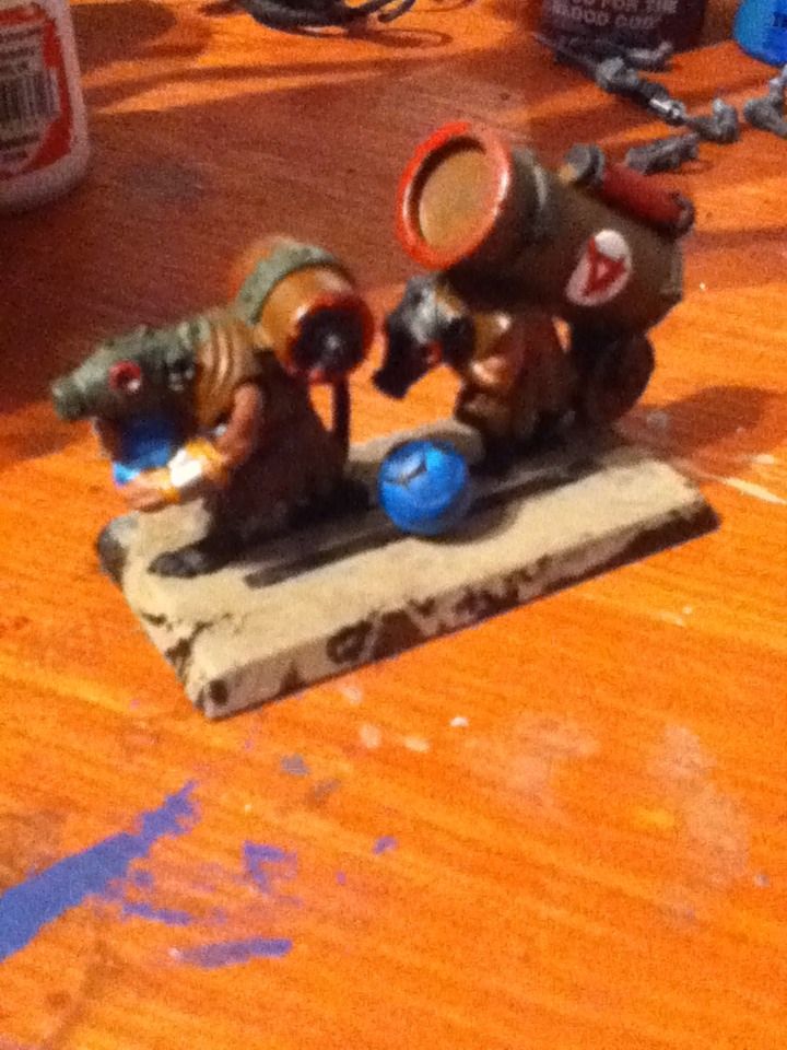 How to Paint Warhammer:mortar