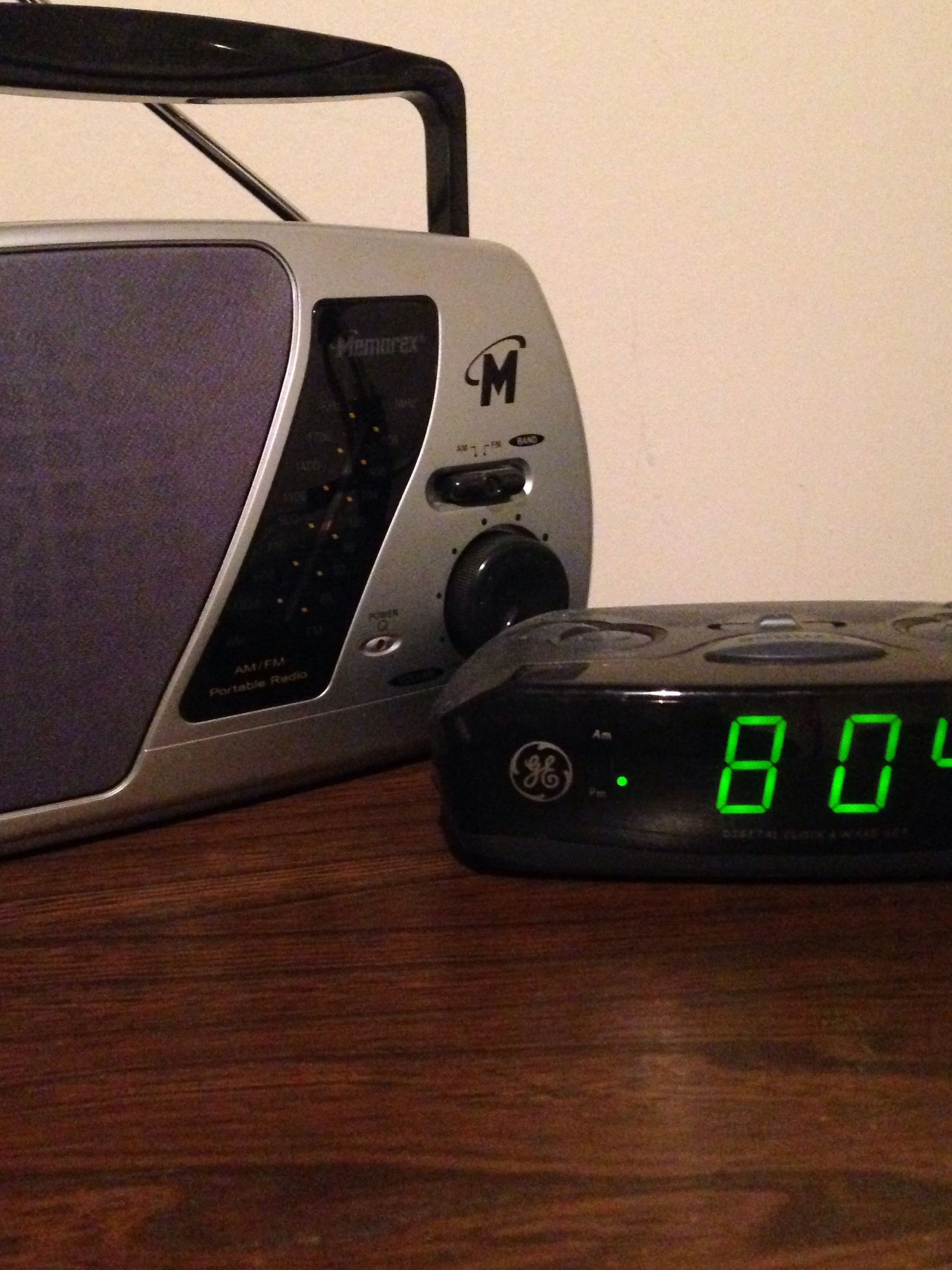 Clock/Radio Secret Compartment