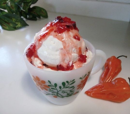 Cherry Ice Cream Salsa
