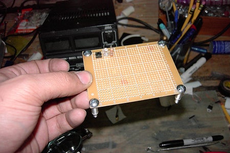 Make the Cover Board and Seperator Screws