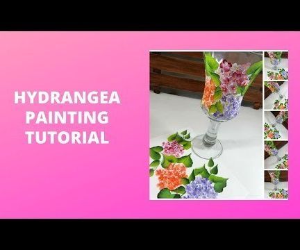 HYDRANGEA PAINTING TUTORIAL