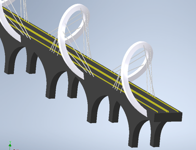 My Pedestrian Bridge Model