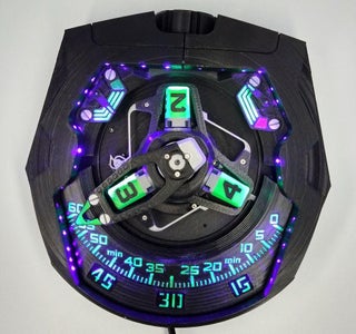 220 Wall Clock