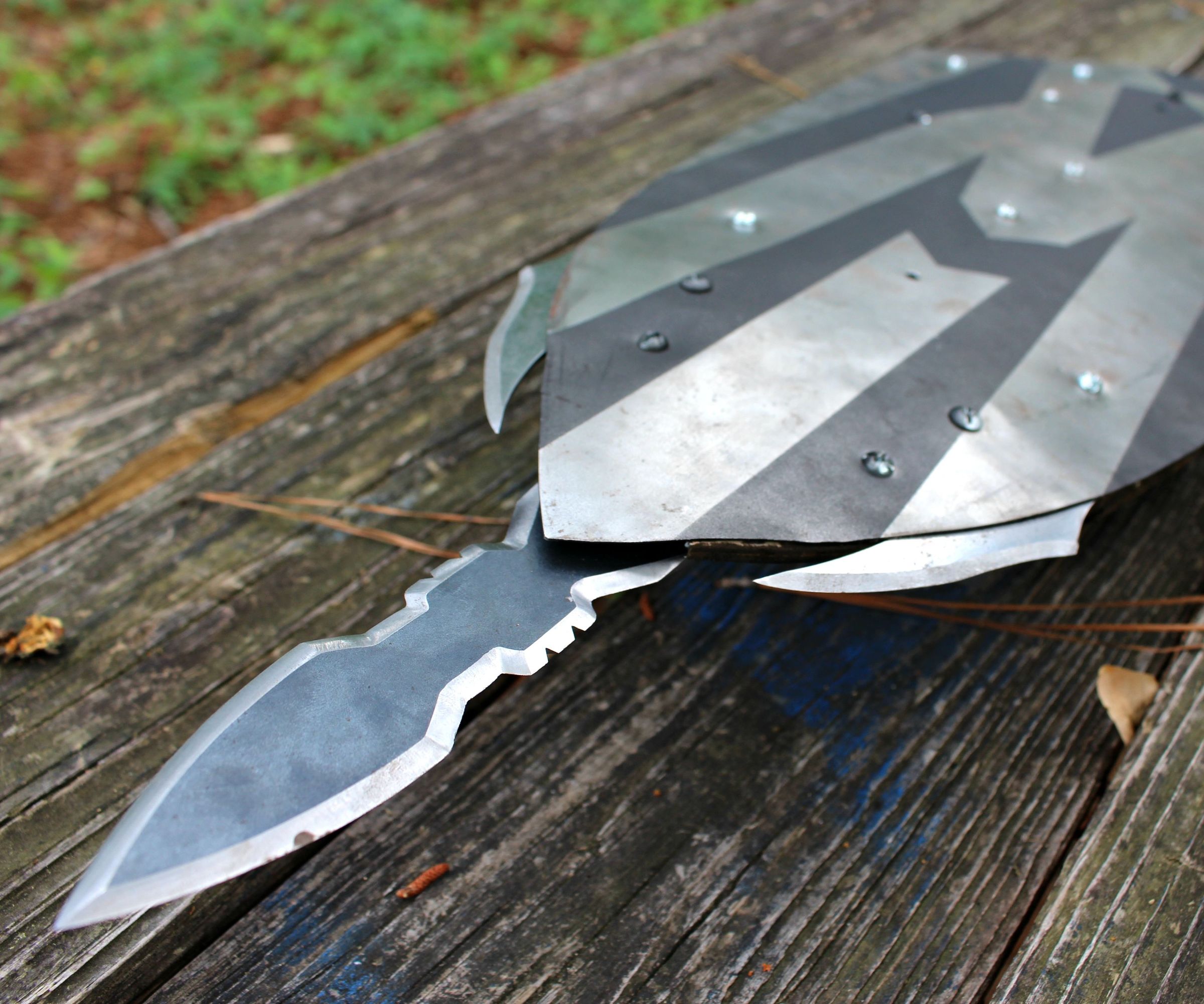 Captain America Infinity War Shield (with Hidden Blade)