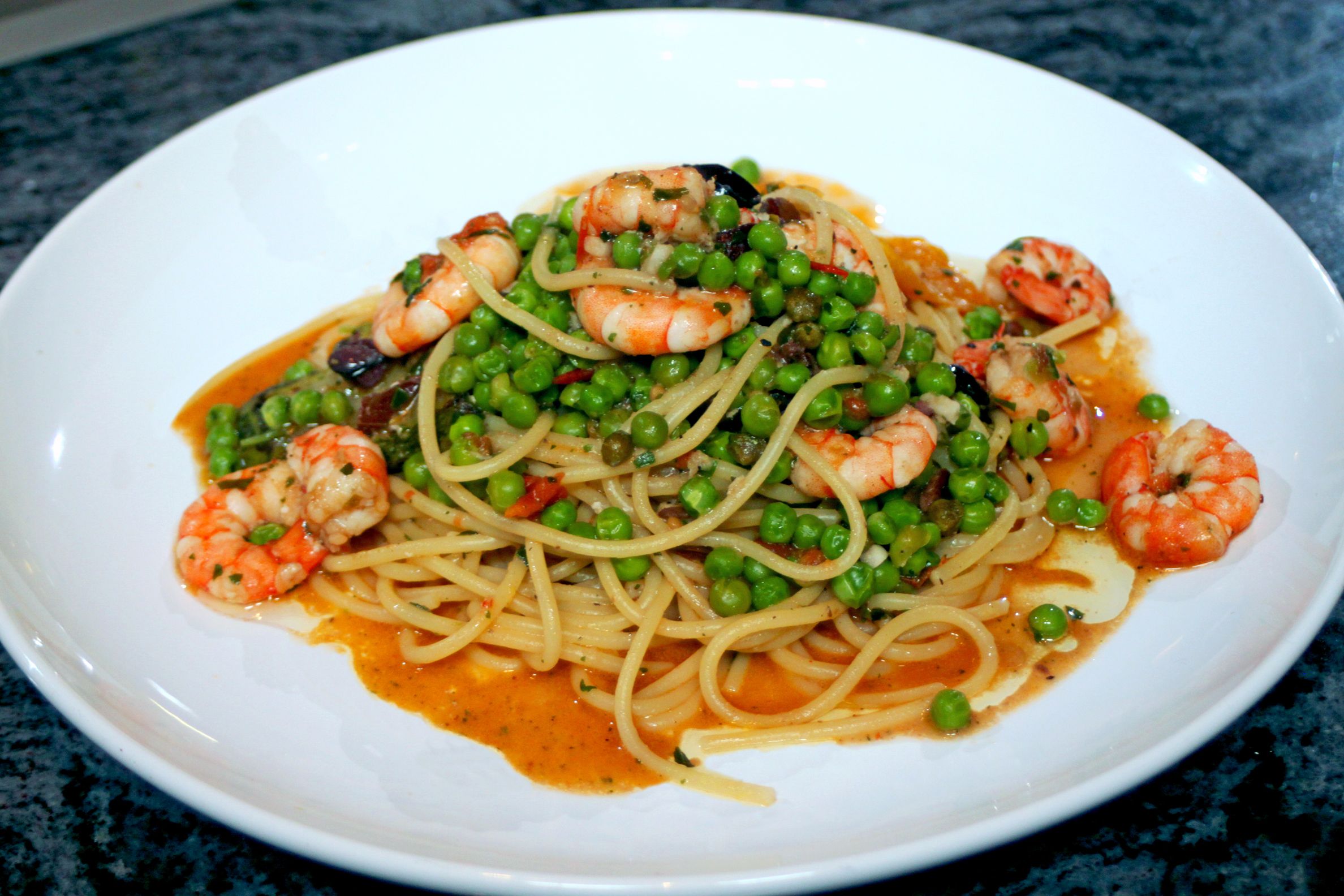 Cooking From Frozen With Aldo Zilli - Prawn Siciliana