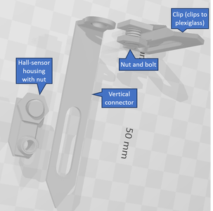 Globe Rotation Sensor Assembly