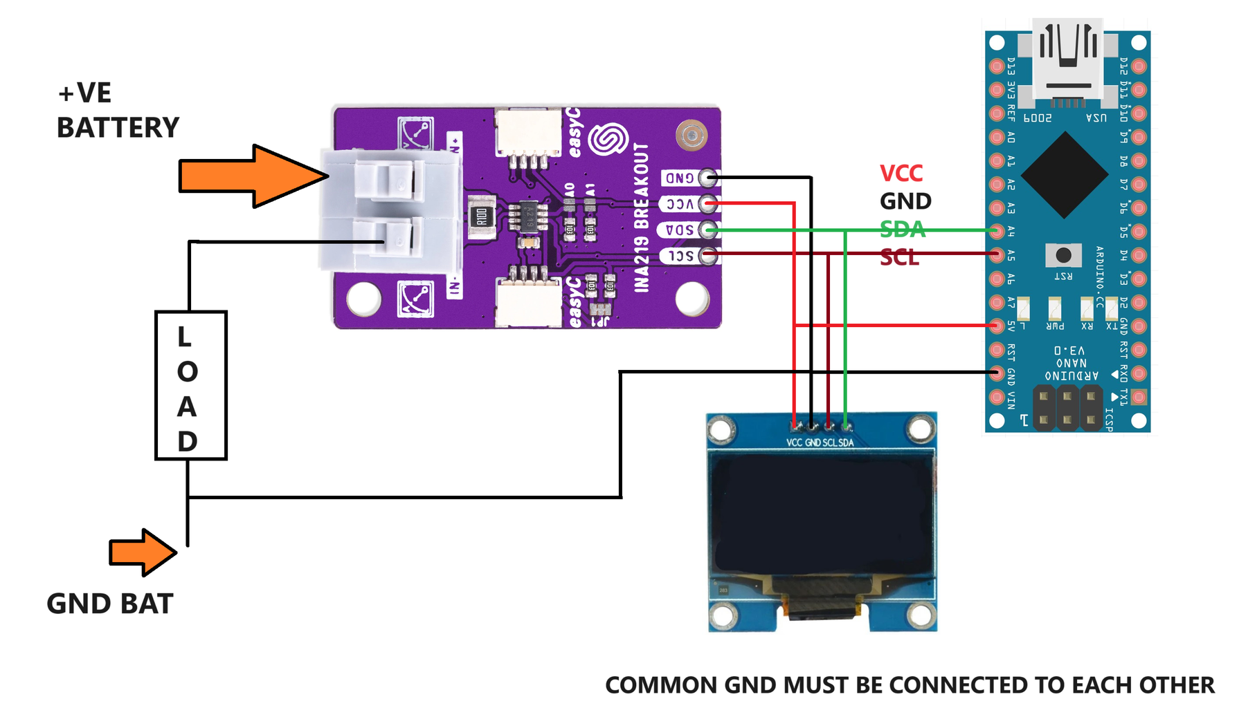 INA219 & Arduino Based Wattmeter : 9 Steps - Instructables