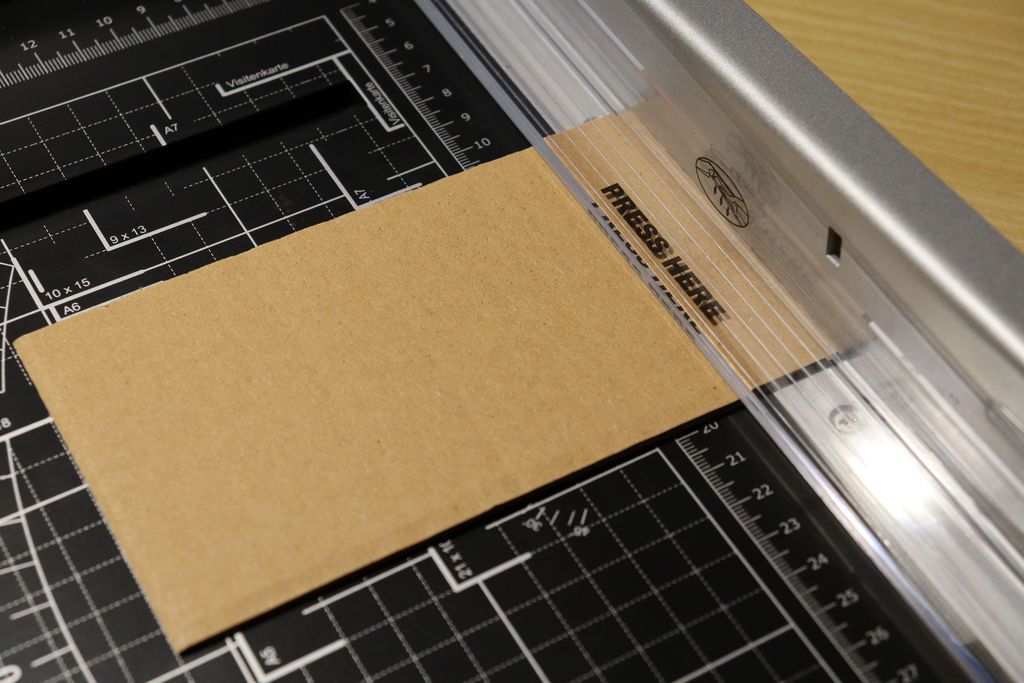 Card: Cut Cardboard