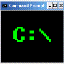 Run command prompt when you click on your flash drive