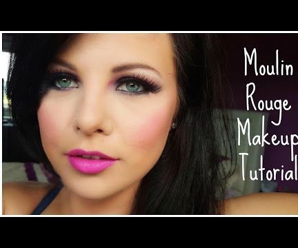 Moulin Rouge Makeup Look
