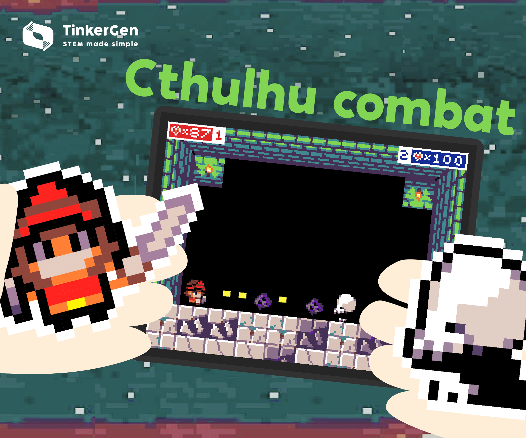 (Multiplayer)Fighting on GameGo With Makecode Arcade