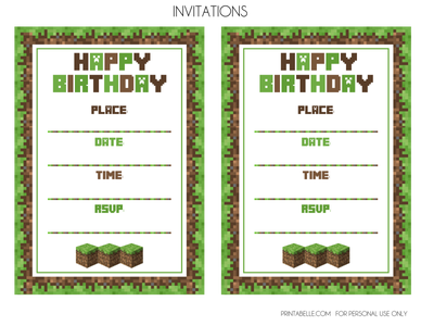 Print Out Cool Invitations