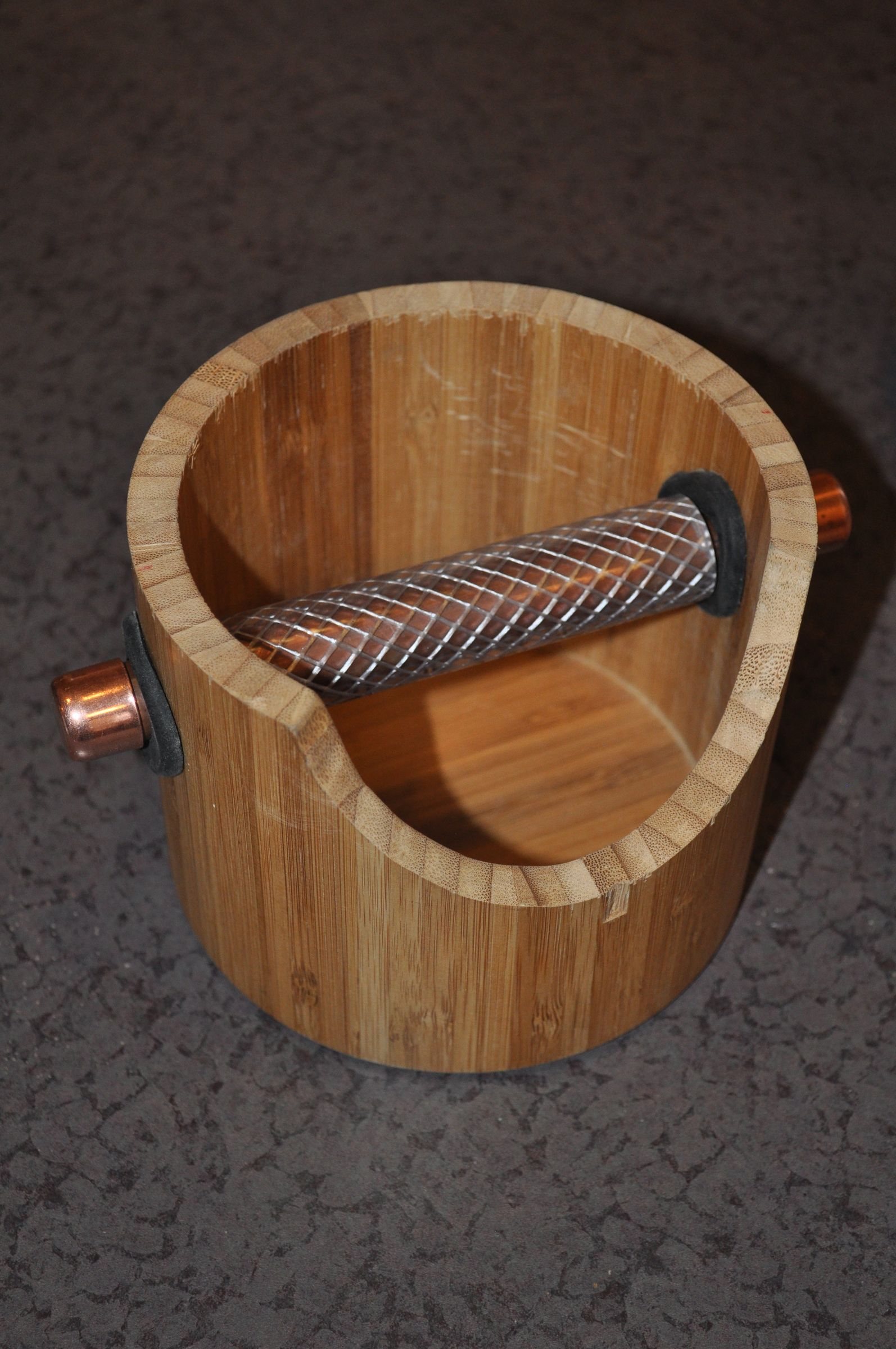 Wooden Espresso Knock Box