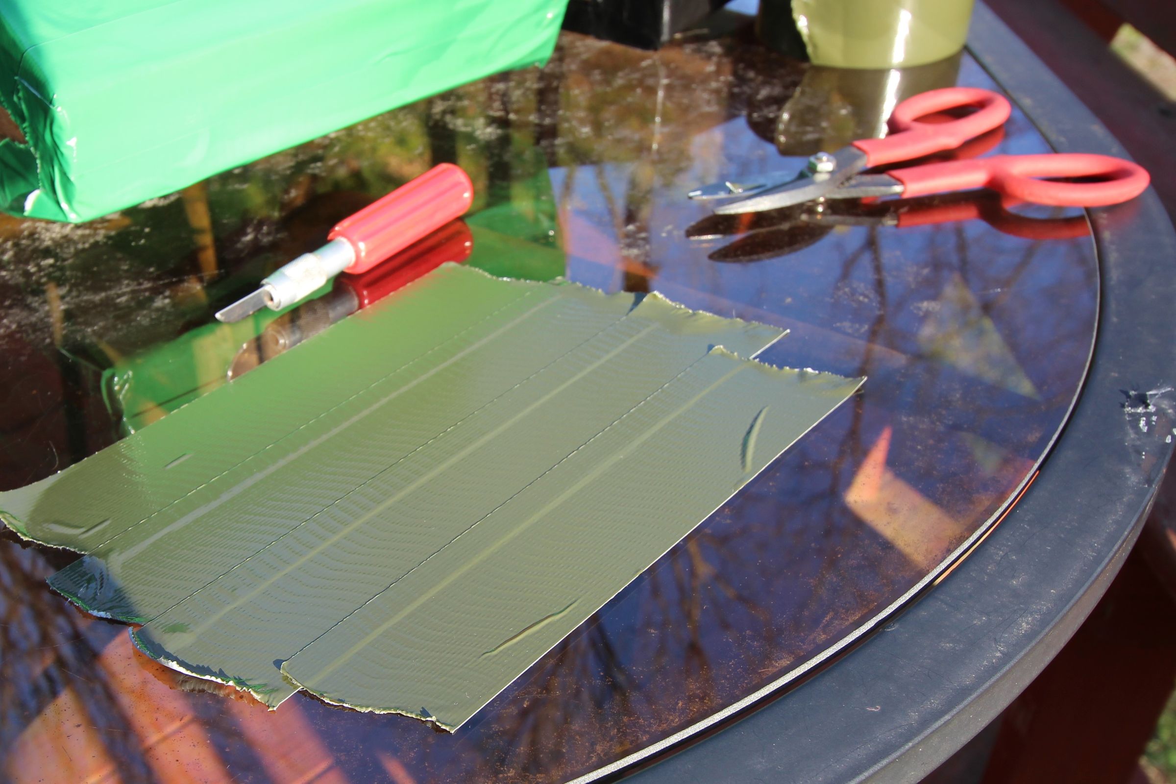 Camo Duct Tape Cardboard Tank 9 Steps Instructables