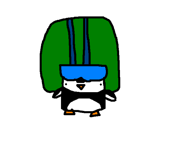 How to Draw Pengu!!!!!