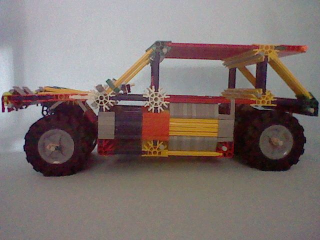 Knex Lancia Rally Car Instructions. Easy to Build.