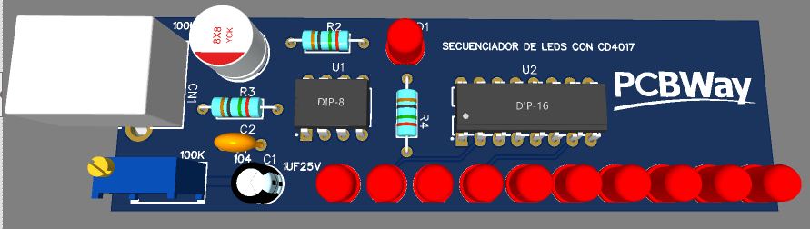 LED SEQUENCER CD4017-NE555 : 6 Steps - Instructables