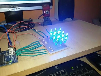 3 × 3 × 3 Led Cube With Arduino : 5 Steps - Instructables