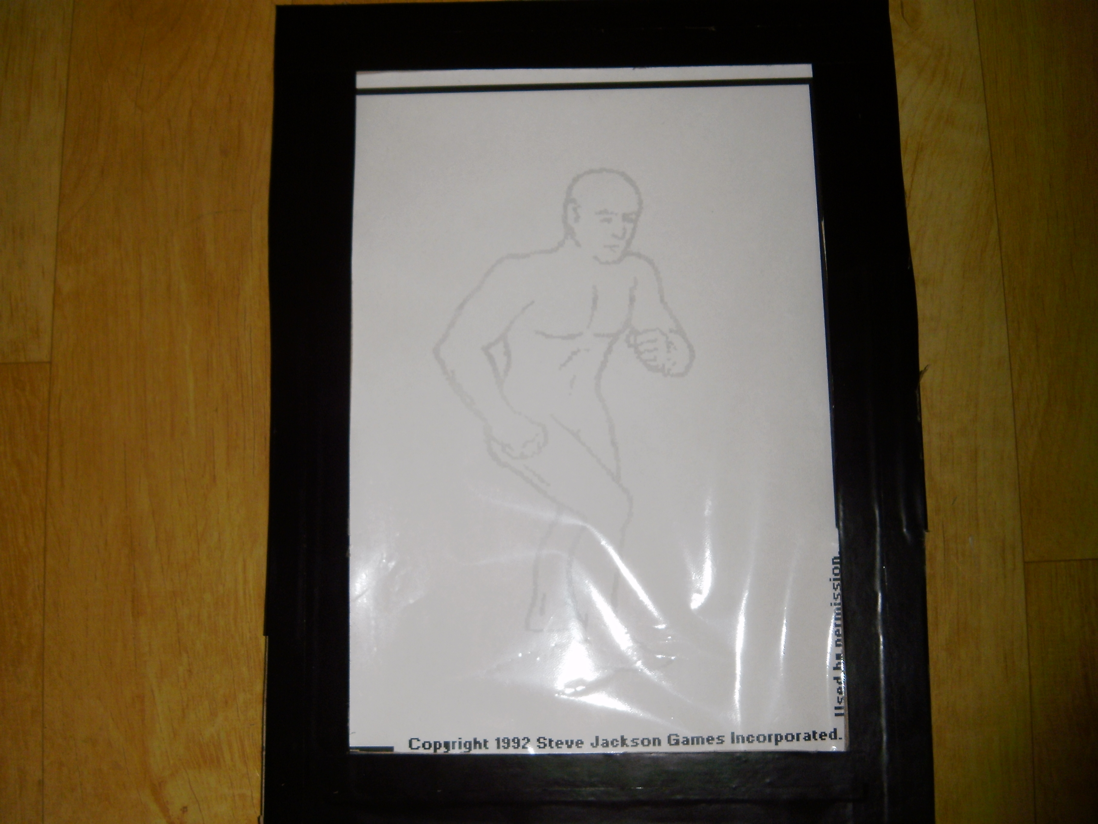 Changeable Character Template Whiteboard