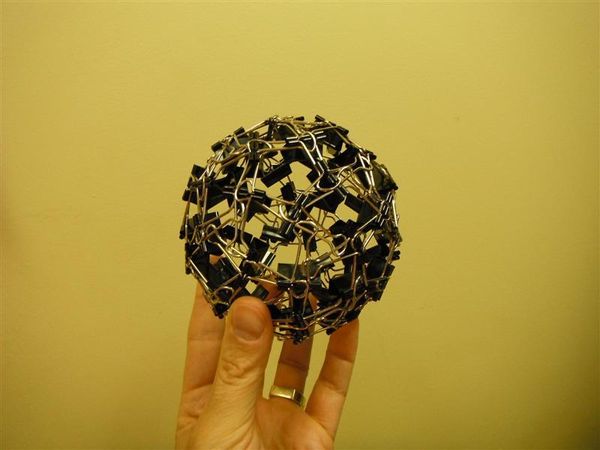 Binder Clip Ball
