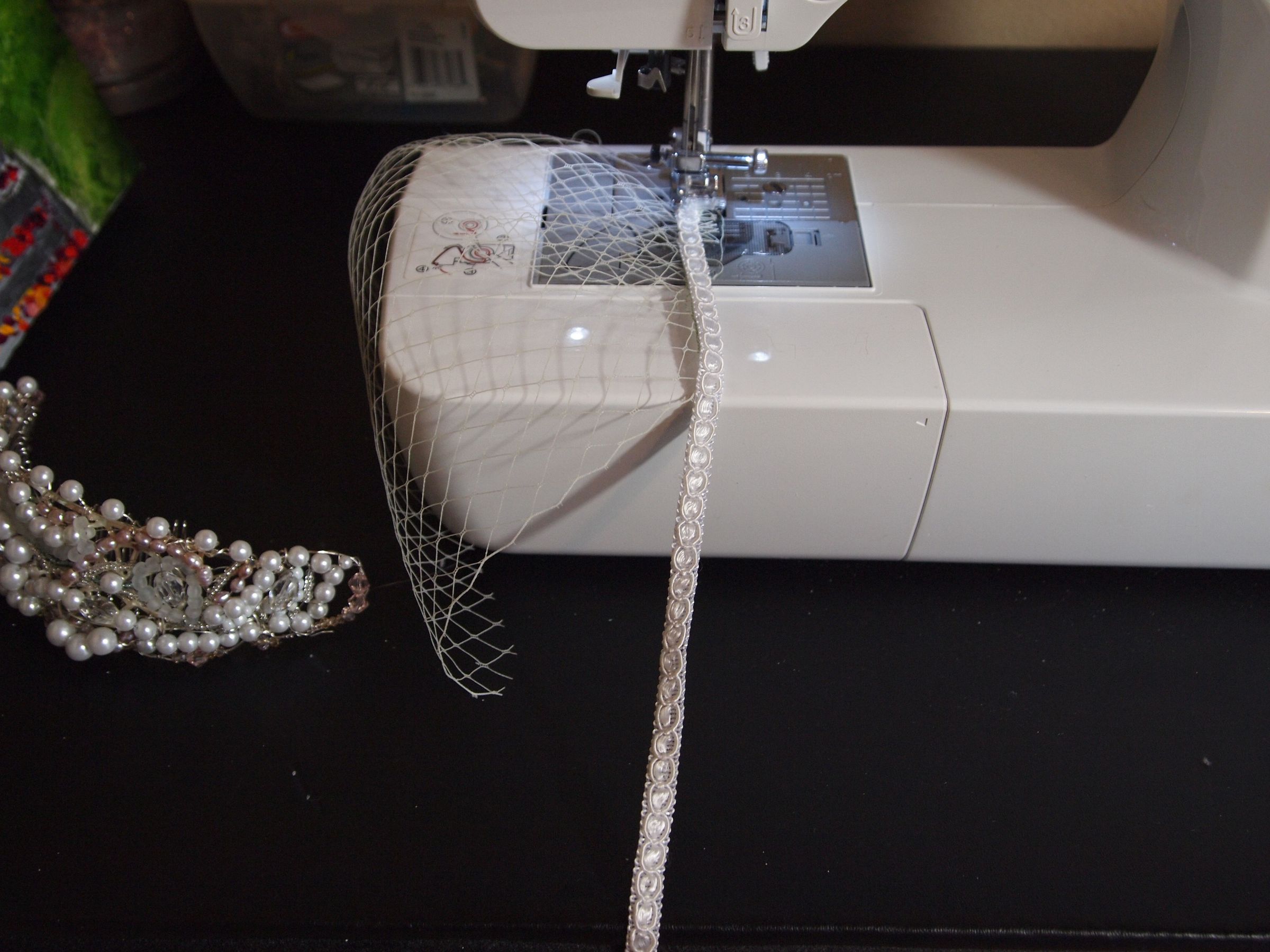 small veil headpiece