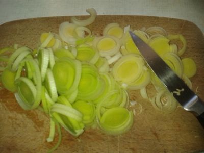 Prepare the Filling and the Vegetables
