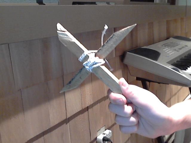 Make a Wooden 4-sided Ninja Star