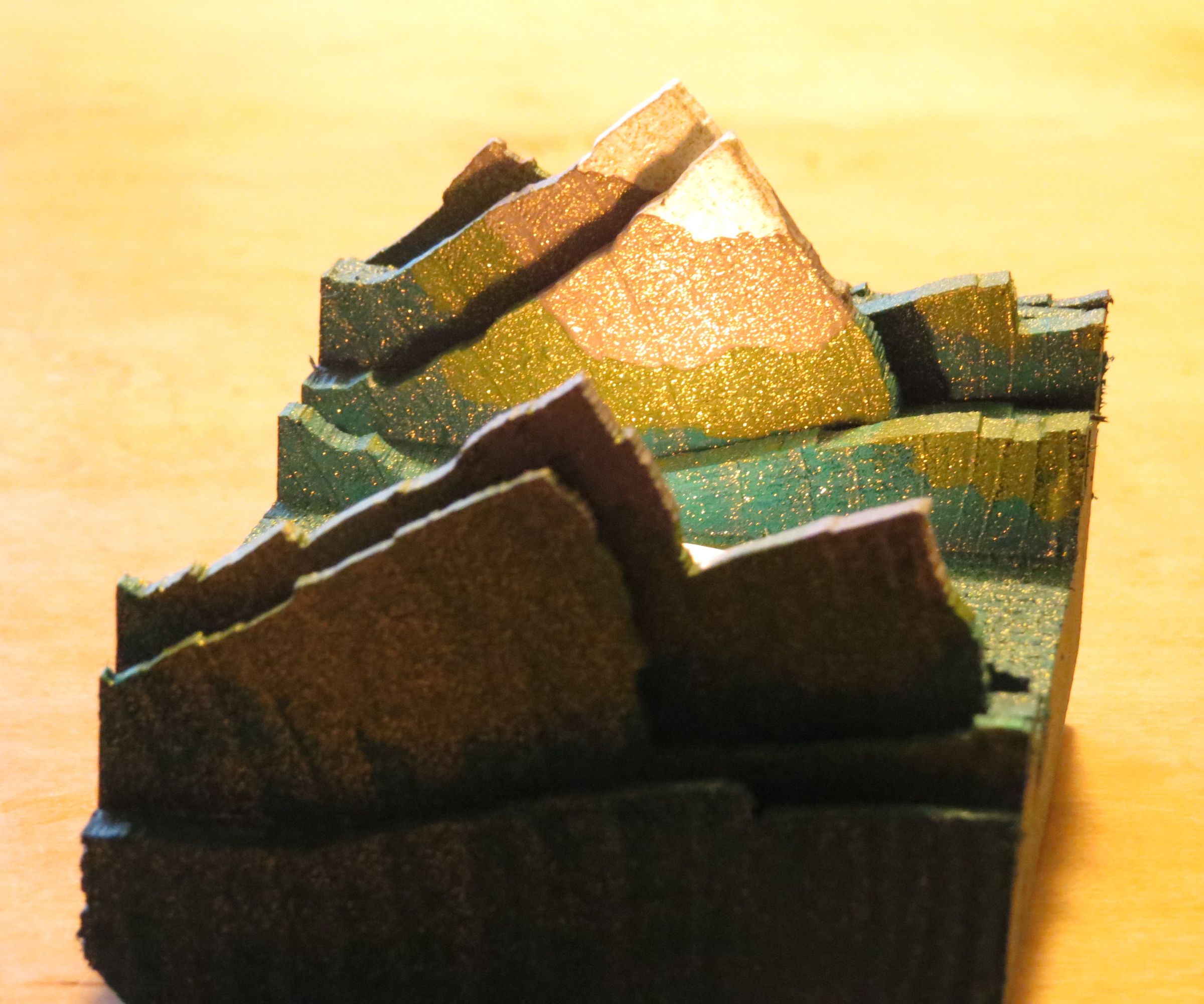 Tealight Diorama on the Table Saw