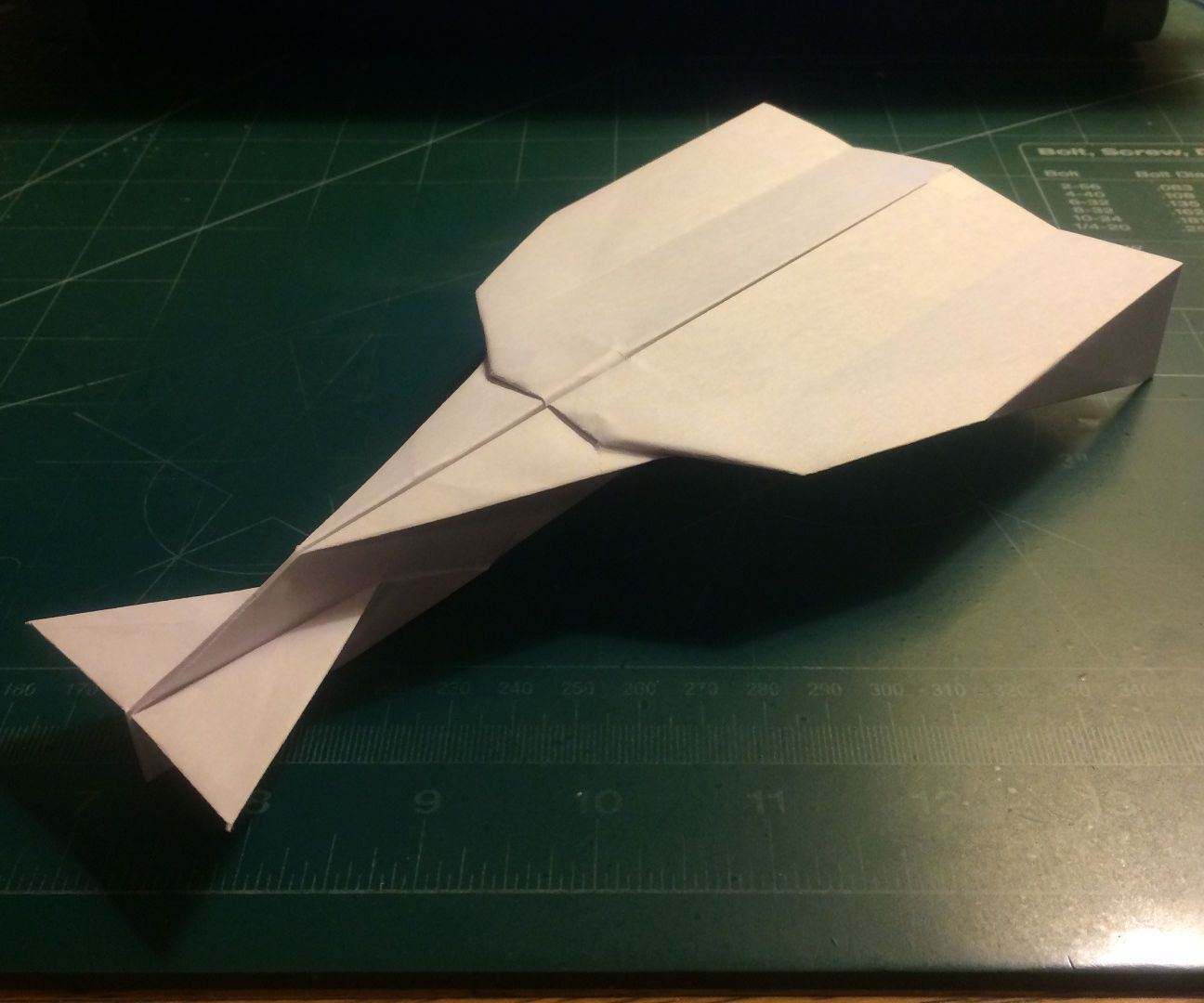 How to Make the Strike Vulcan Paper Airplane