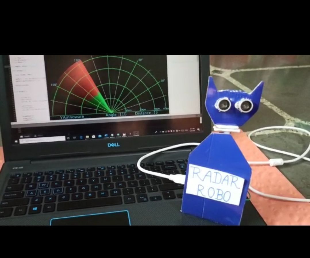 Radar Robot Based on Arduino