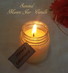 Scented Mason Jar Candle