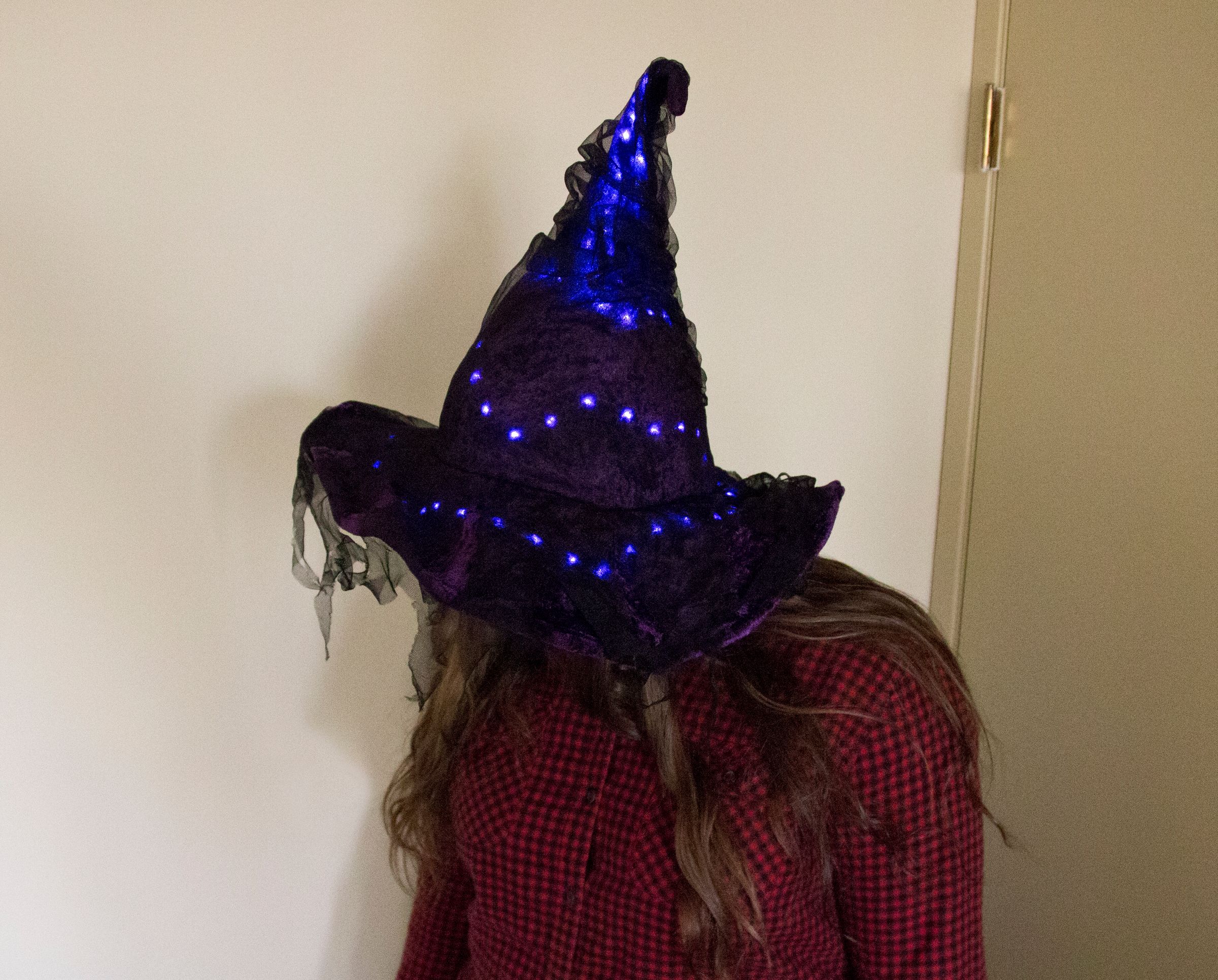 Halloween LED Witch Hat 4 Steps Instructables