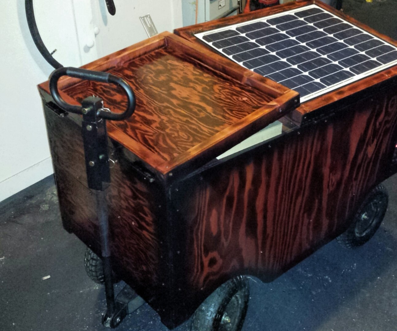 Solar Powered Festival Cart