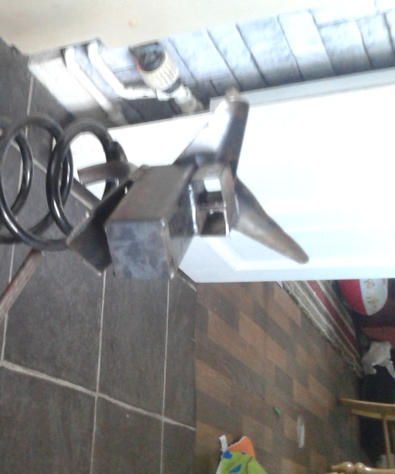 Scrap Metal Dog Sculpture