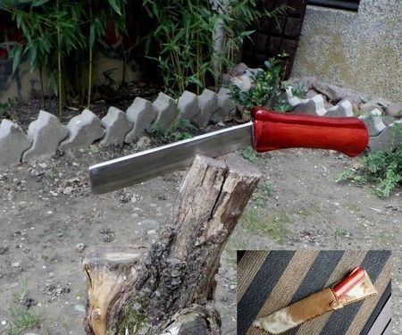 Old File to Wood Splitter