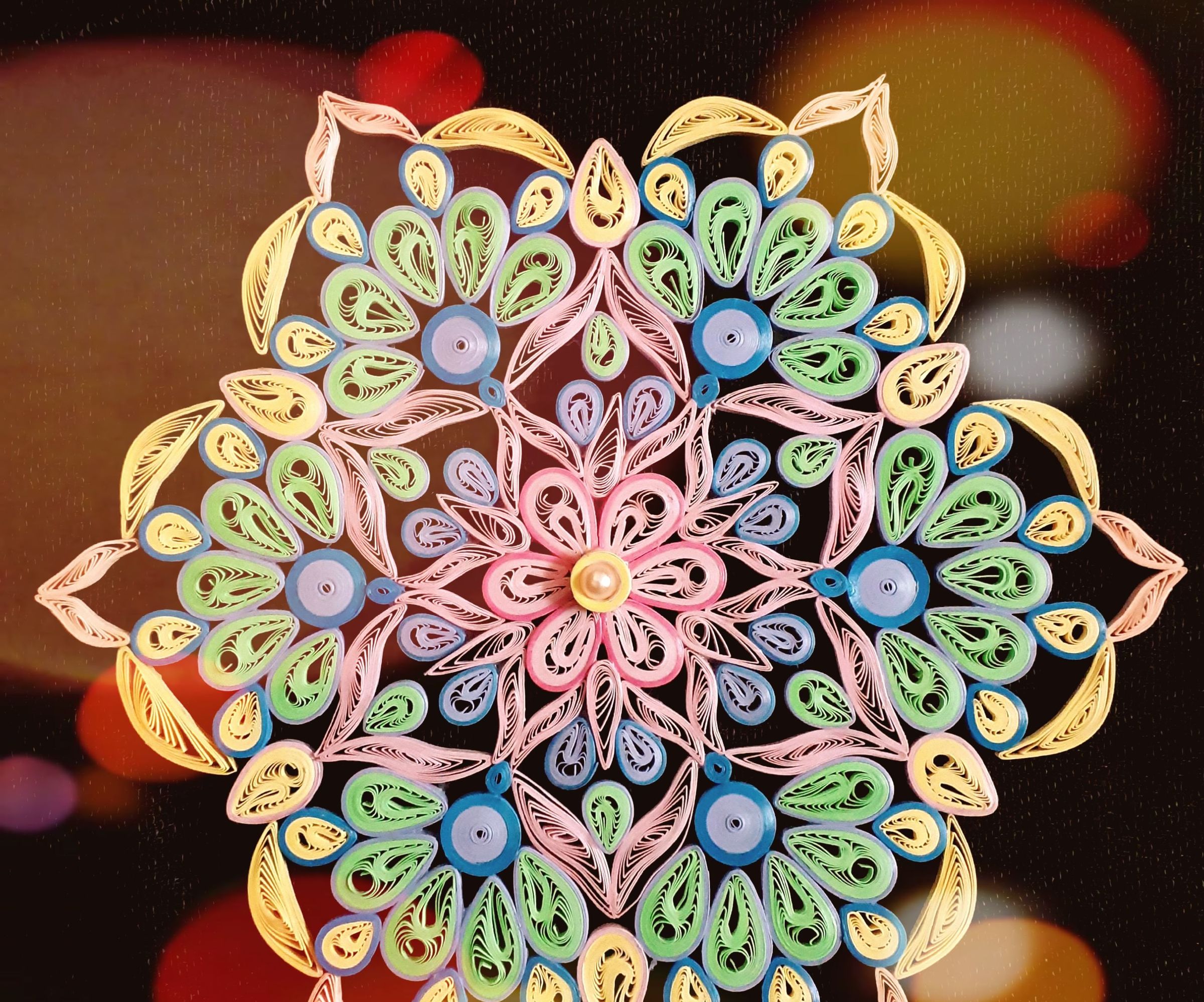 Quilling Stress Relief Mandala