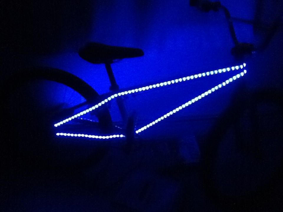 Glowing Light Bike