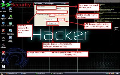 Creating the Keylogger Server