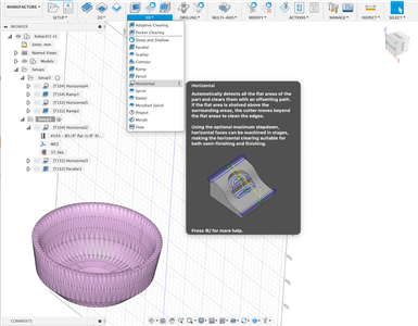 Create Toolpath for Round Shape