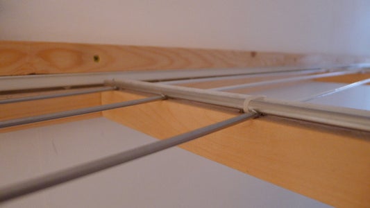 Drying Drawer Over Staircase