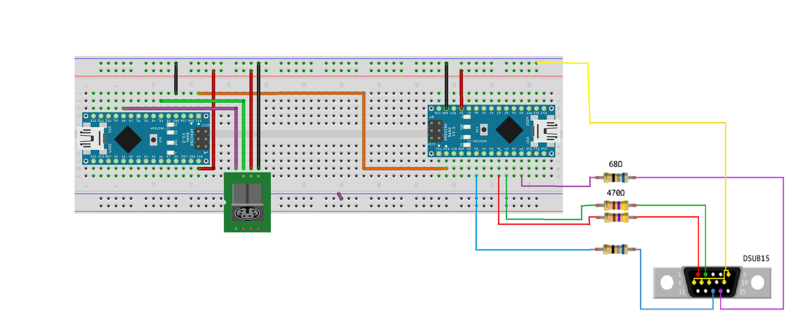 Upload the VGAx Library and Code on the Second Arduino and Put Everything Together 