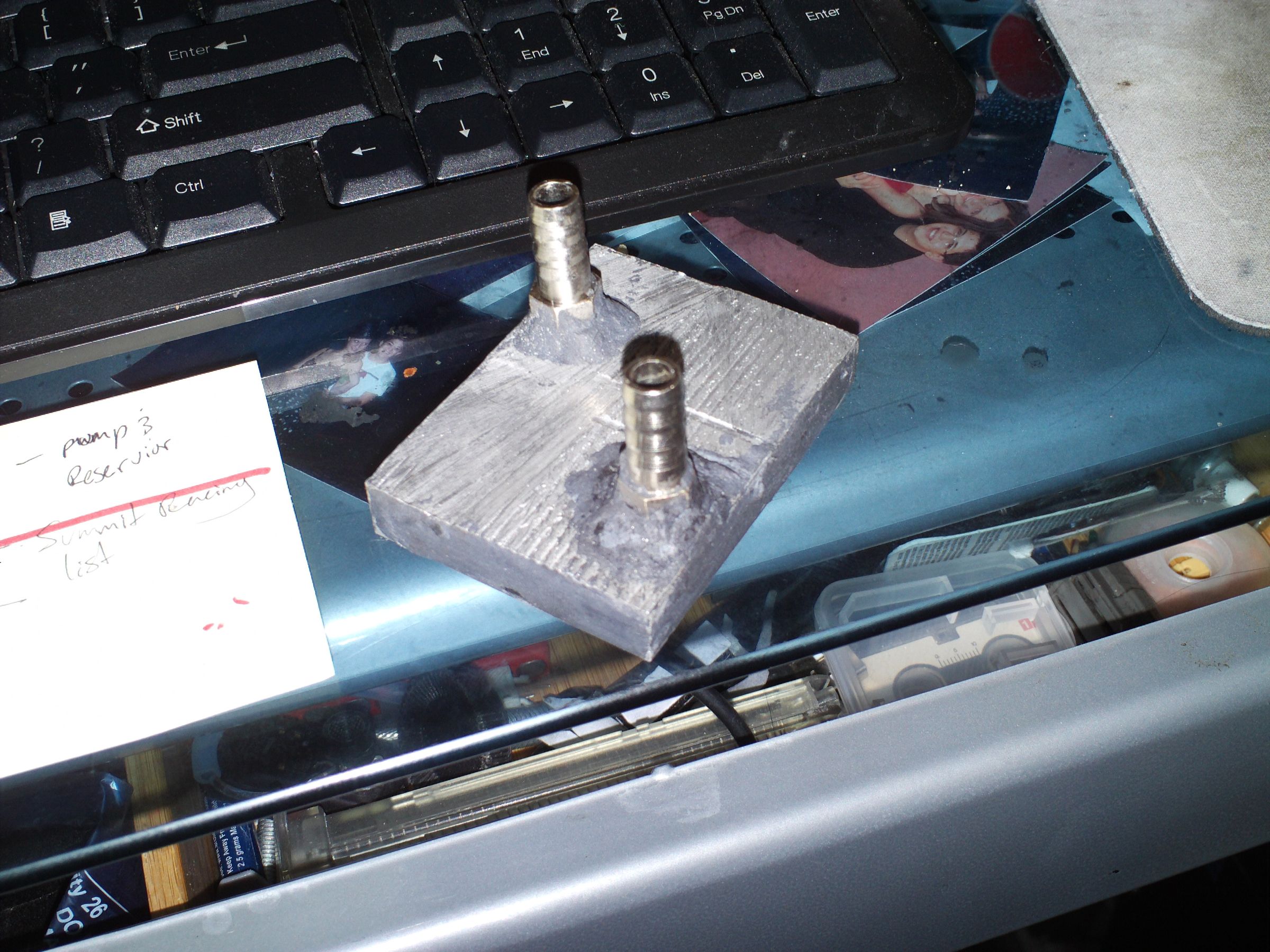 The 6 Dollar Water Block From a Standard Stock Heatsink