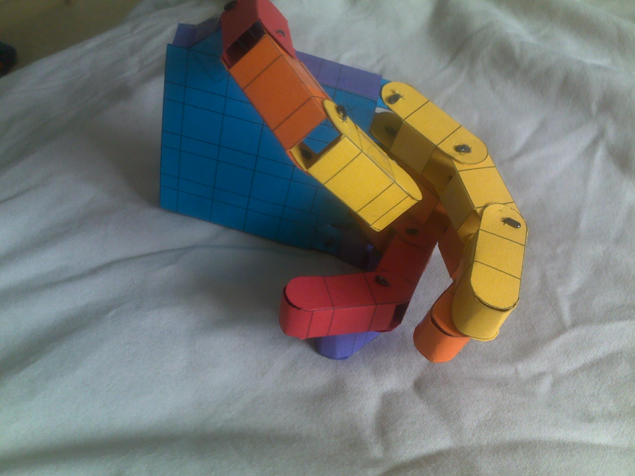 The Worlds First Paper (not-quite-animatronic) Animatronic Hand