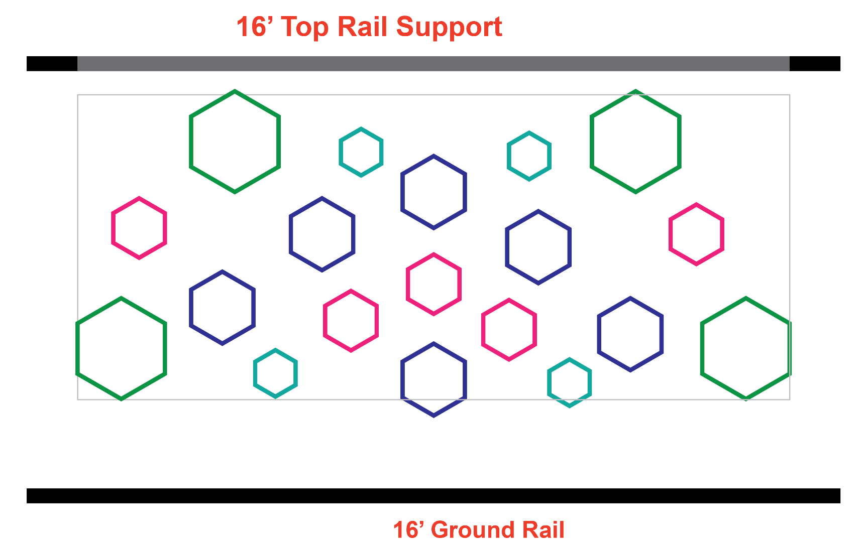 PEX Pipe Hexagons With RGB LED Strip : 6 Steps - Instructables