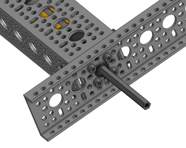 Attach Inner Side Channels to Motor Channels