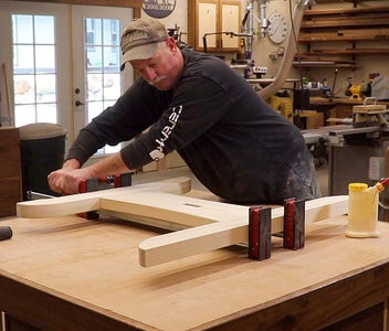 The Legs - Glue Up